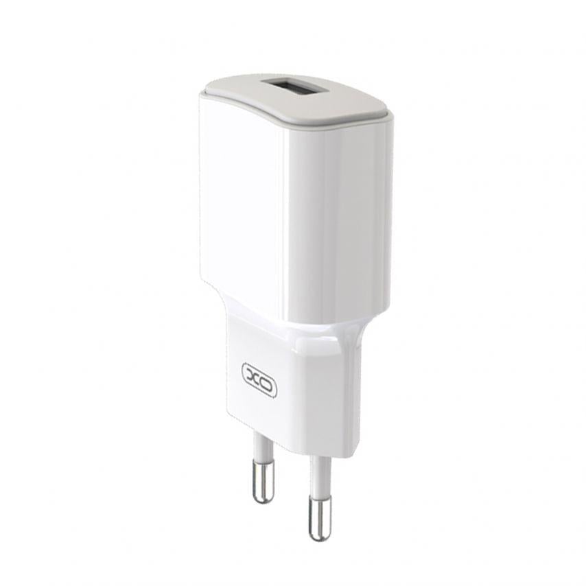 Адаптер Xo L73 1 USB/2.4A/12 W White
