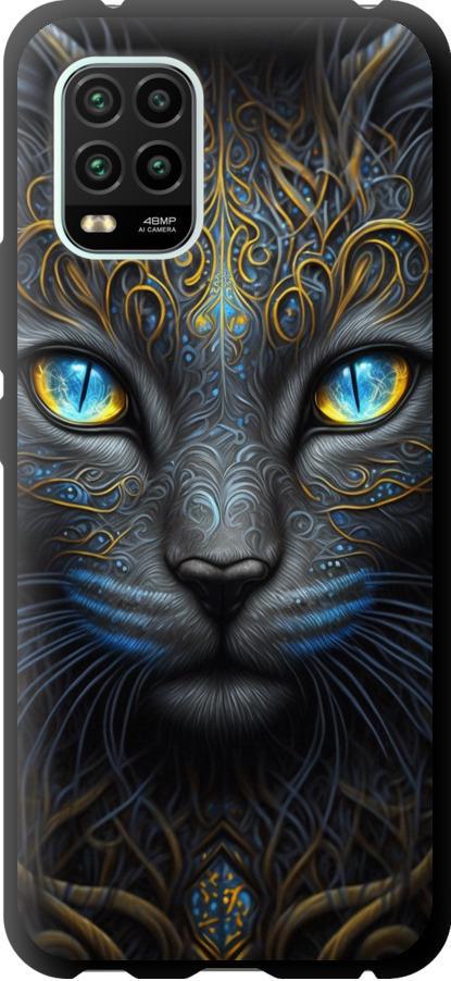 Чехол на Xiaomi Mi 10 Lite Кошка (5548b-1924-42517)