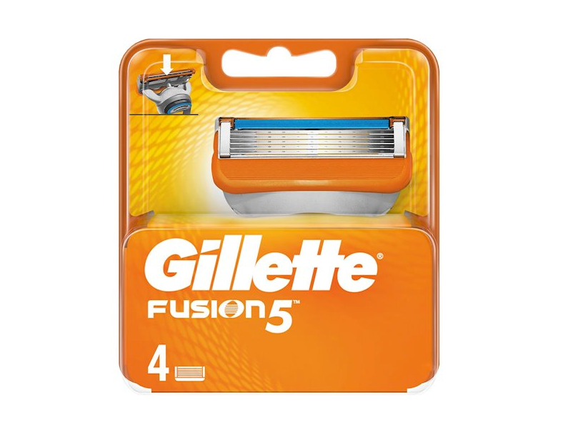 Картриджі GILLETTE Fusion Box 4 шт. (3377)