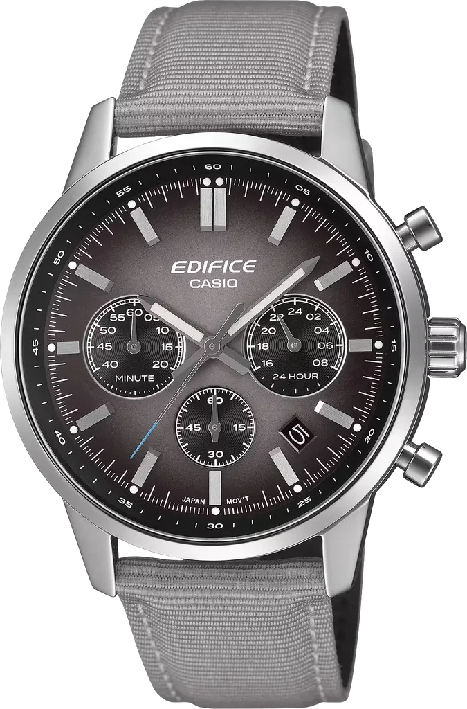 Наручные часы мужские Casio Edifice EFR-575C-8AEF со стальным корпусом/водозащитой 100 м Серый (3100234191)