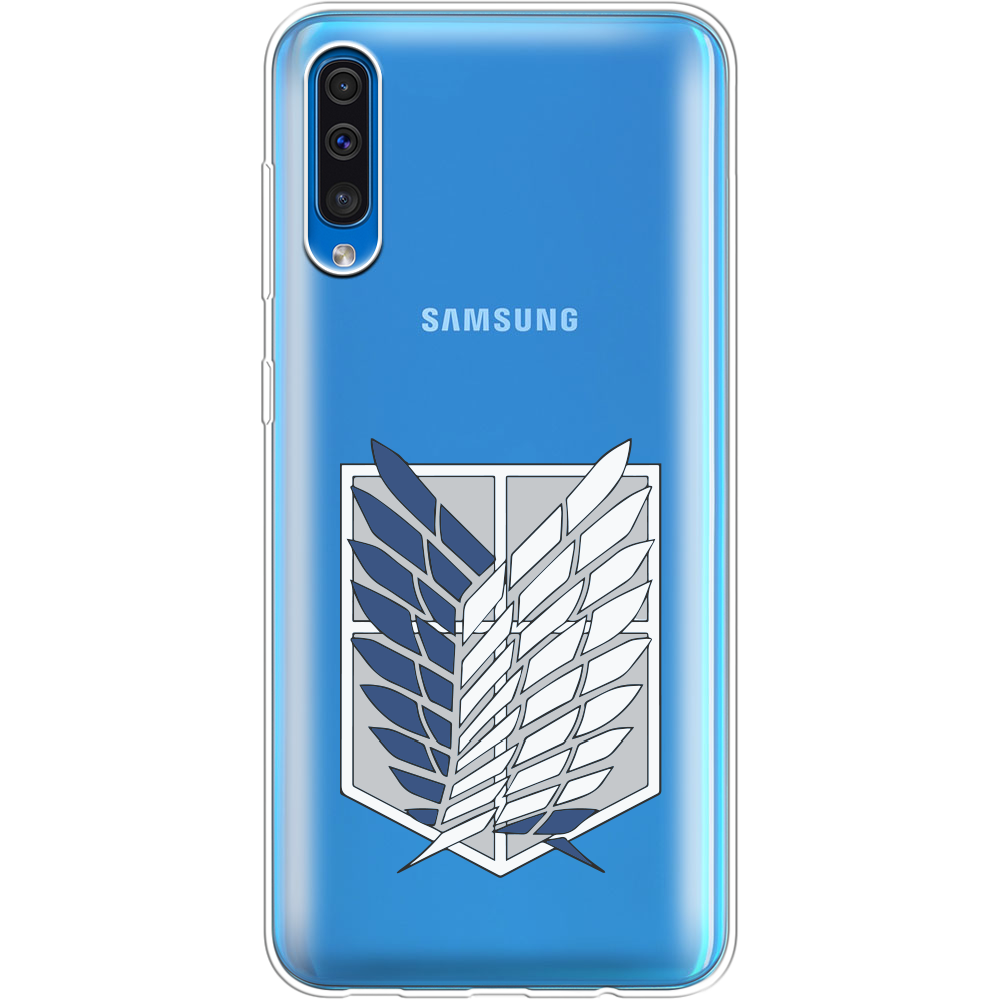 Чохол Boxface Samsung A505 Galaxy A50 Атака Титанів Крила Свободи Прозорий силікон (36417-bk88-36417)