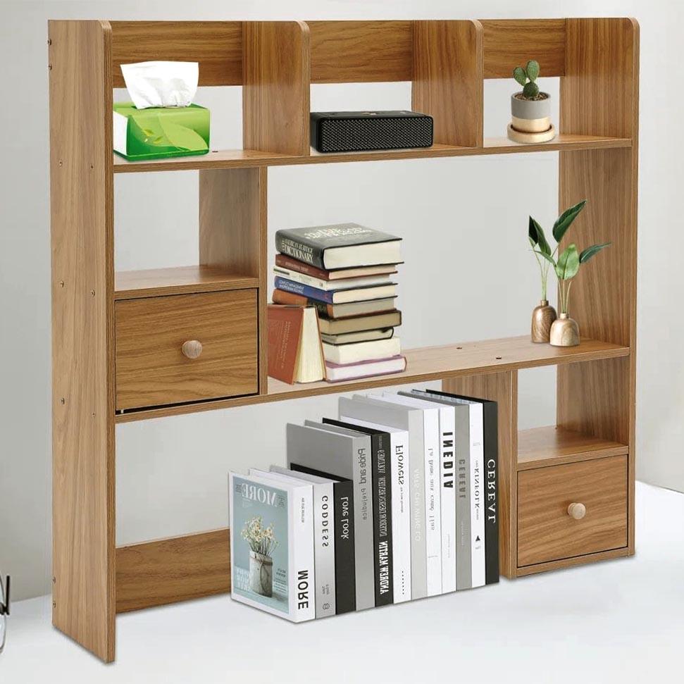 Полка-надстройка настольная из дерева Формас сиена (АКД-002605) Полка-надстройка настольная из дерева Формас сиена (АКД-002605)