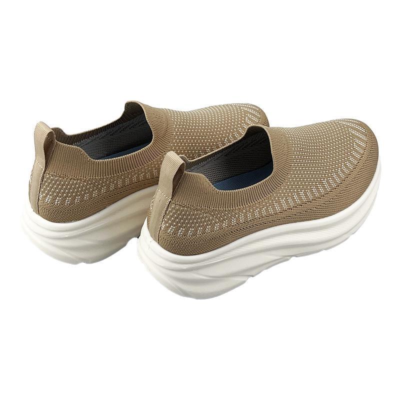 Кроссовки женские текстиль 2322-3 p. 38 24,5 см Коричневый - фото 4