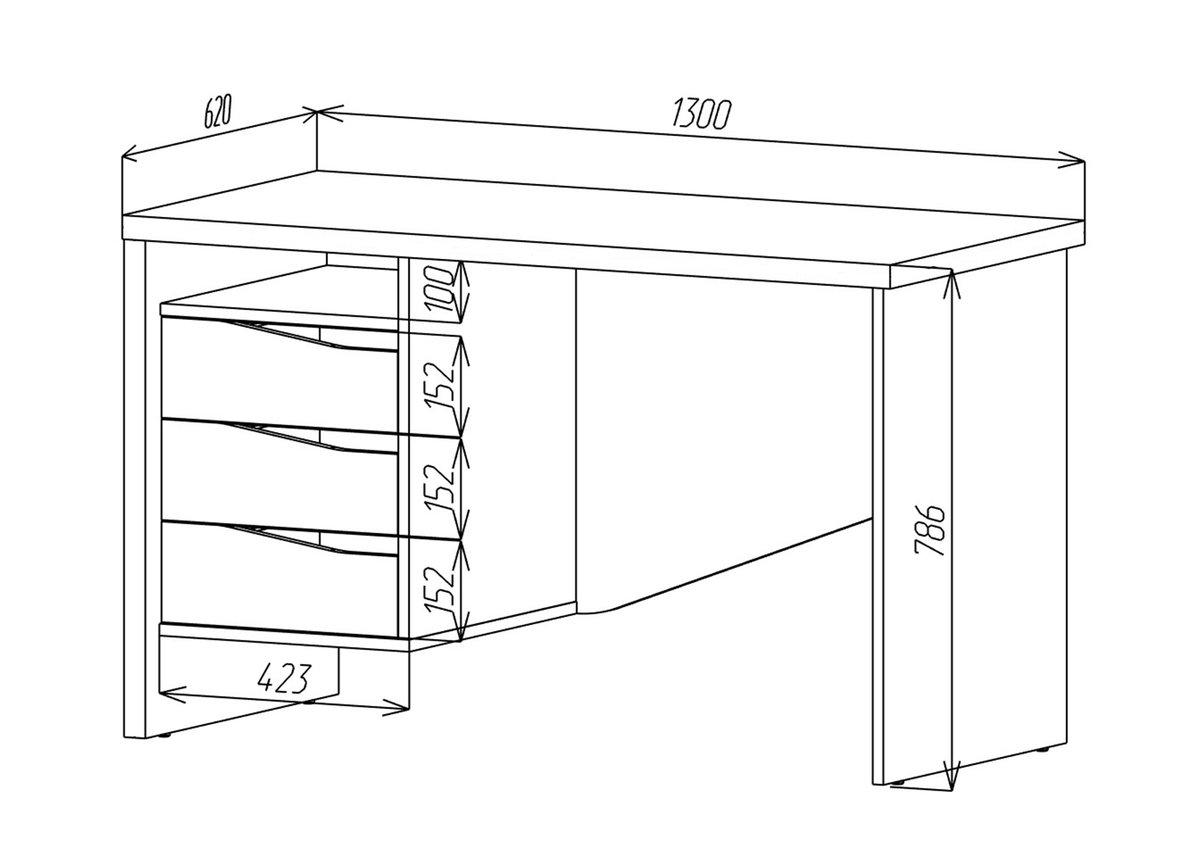 Письменный стол Intarsio CONNECT 4 L SK Дуб кремона котта/Стоун бежевый (28710936) - фото 3 Письменный стол Intarsio CONNECT 4 L SK Дуб кремона котта/Стоун бежевый (28710936) - фото 3