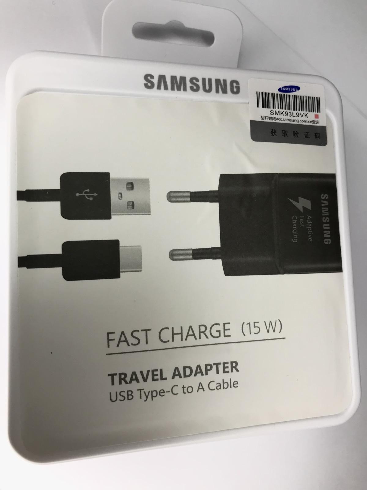 Зарядний пристрій для Samsung Fast Charging Galaxy S8/S9/S10 із кабелем Type-C - фото 5