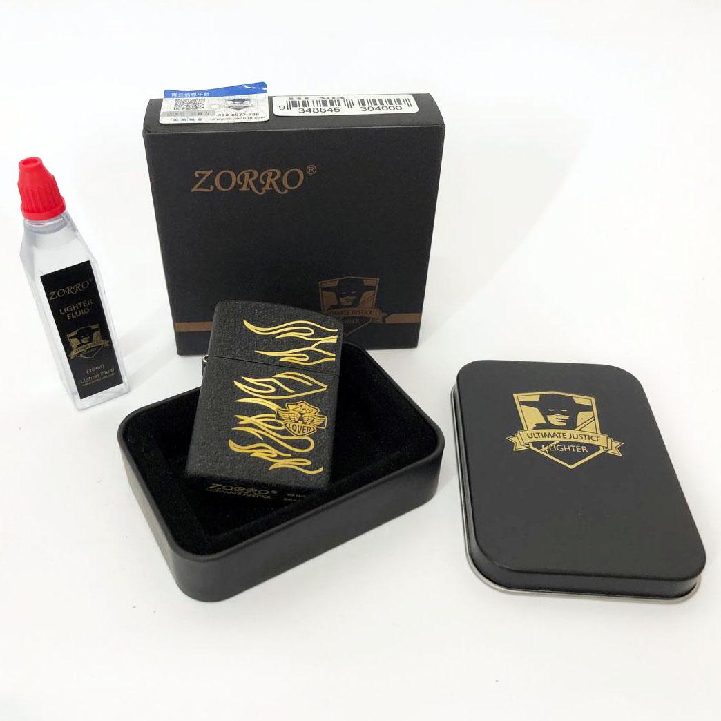 Набор для зажигалки бензиновая Zorro HL-304 Черный (310867) - фото 8 Набор для зажигалки бензиновая Zorro HL-304 Черный (310867) - фото 8