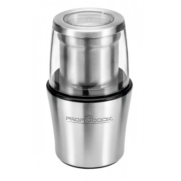 Кофемолка-измельчитель электрическая ProfiCook PC-KSW 1021 N 2-в-1 200 Вт 2 чаши из нержавеющей стали (1021)