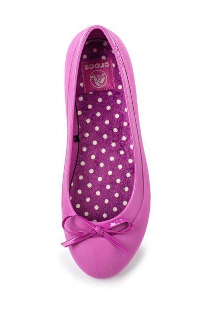 Балетки Crocs Mammoth Bow Flat p. W8/EUR 38-39 wild orchid (7184900) - фото 3