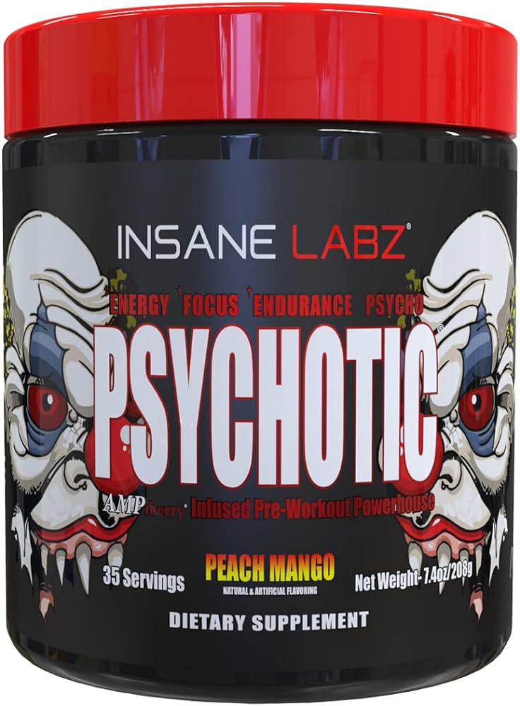 Передтренувальний комплекс Psychotic Mens Peach Mango 220 g