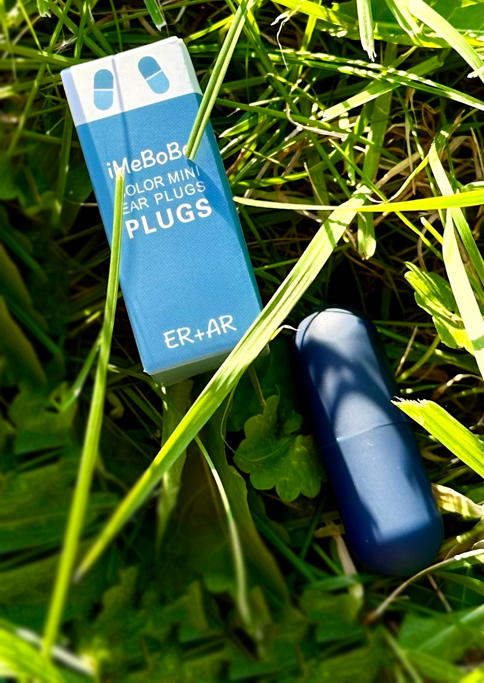 Беруші iMeBoBo поліуретанові вушні затички з футляром Синій (04-1) - фото 2 Беруші iMeBoBo поліуретанові вушні затички з футляром Синій (04-1) - фото 2