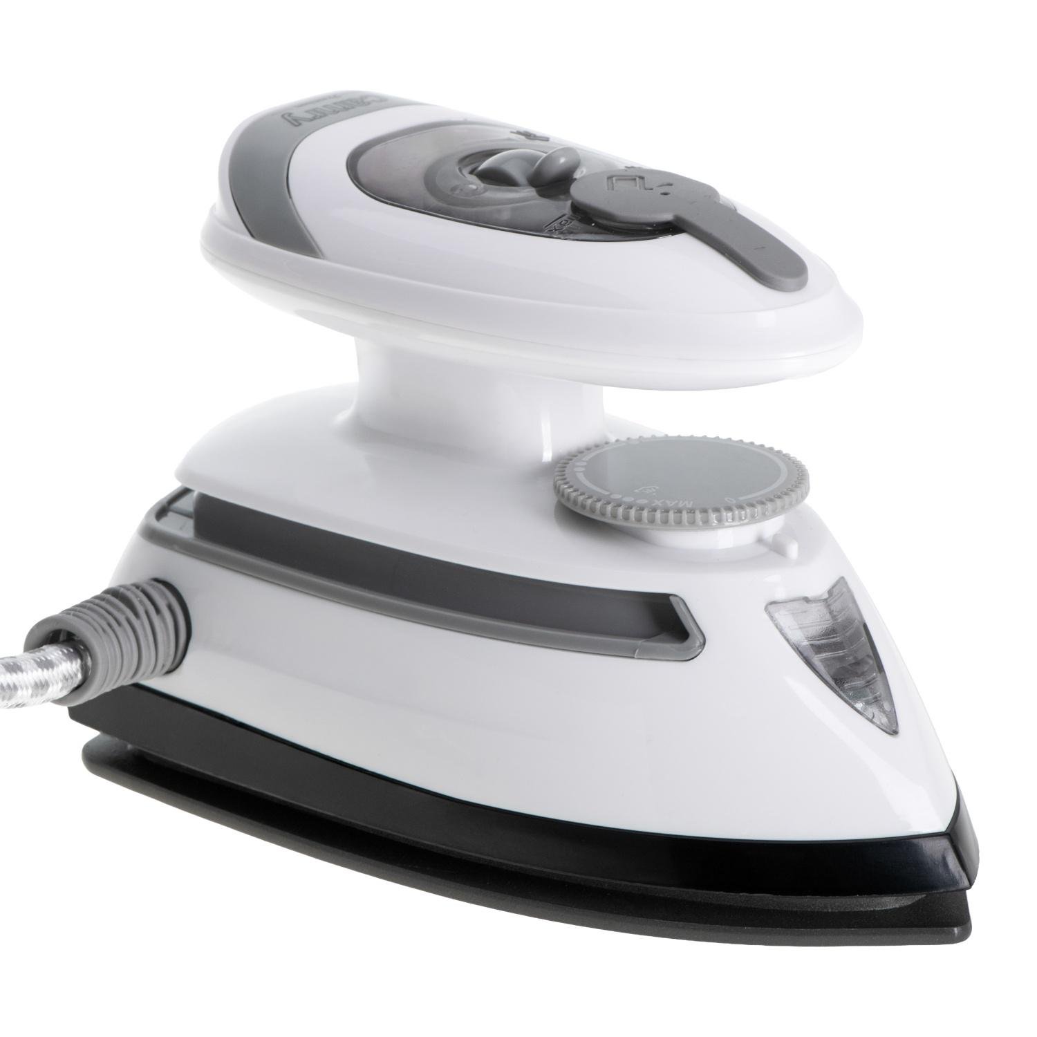 Утюг паровой дорожный Camry CR 5050 420 Вт с двойным напряжением Белый/Серый (31559853) Утюг паровой дорожный Camry CR 5050 420 Вт с двойным напряжением Белый/Серый (31559853)