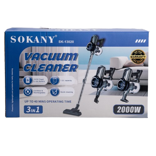 Пылесос вертикальный Sokany SK-13020 колбовый с циклонным фильтром (SK-13020) - фото 9 Пылесос вертикальный Sokany SK-13020 колбовый с циклонным фильтром (SK-13020) - фото 9