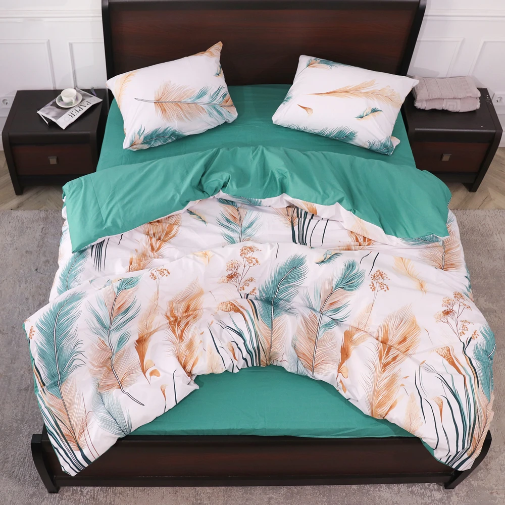 Комплект постільної білизни ТМ Черешенька із бязі Gold полуторний 150х220 cм (40168)