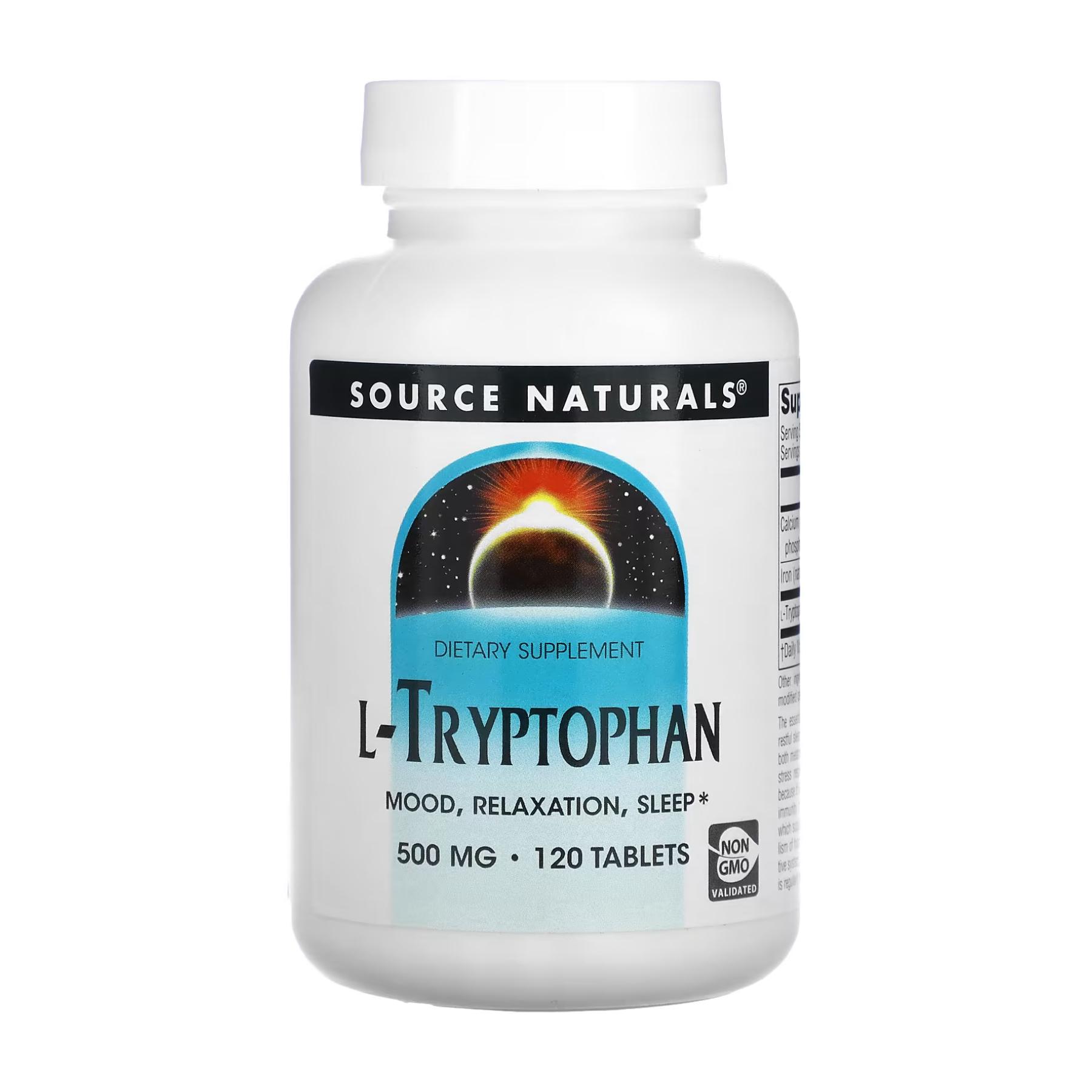 Аминокислота L-Tryptophan 500 mg 120 tabs (100-19-6174119-20)