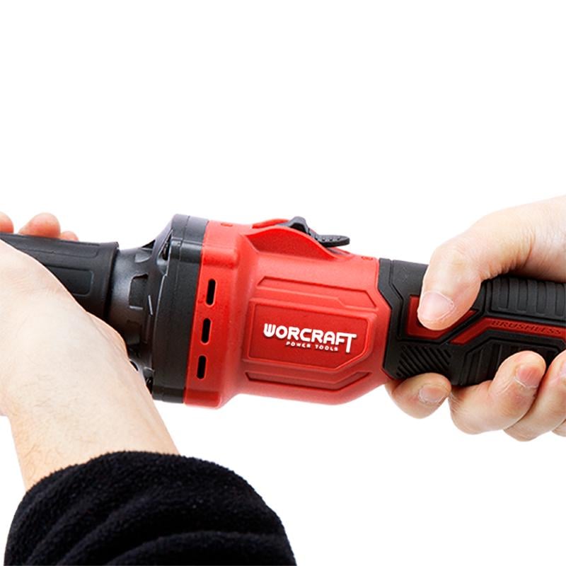 Шліфувальна машинка акумуляторна безщіткова Worcraft CDG-S20LiB з акумулятором 4А і зарядним патрон 0,6 мм (43232) - фото 8