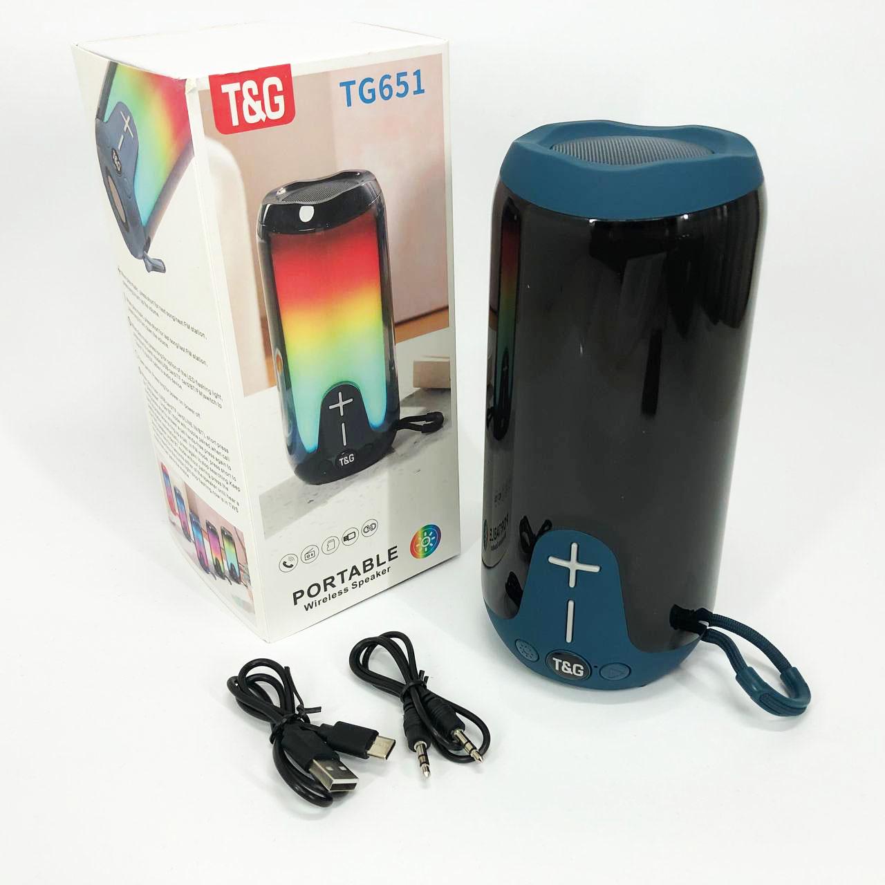 Колонка портивная Bluetooth TG651 с RGB (460698) - фото 13 Колонка портивная Bluetooth TG651 с RGB (460698) - фото 13