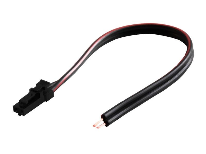 Коннектор MINI AMP C2541-H02 папа с кабелем 150 мм LED Черный (3505)