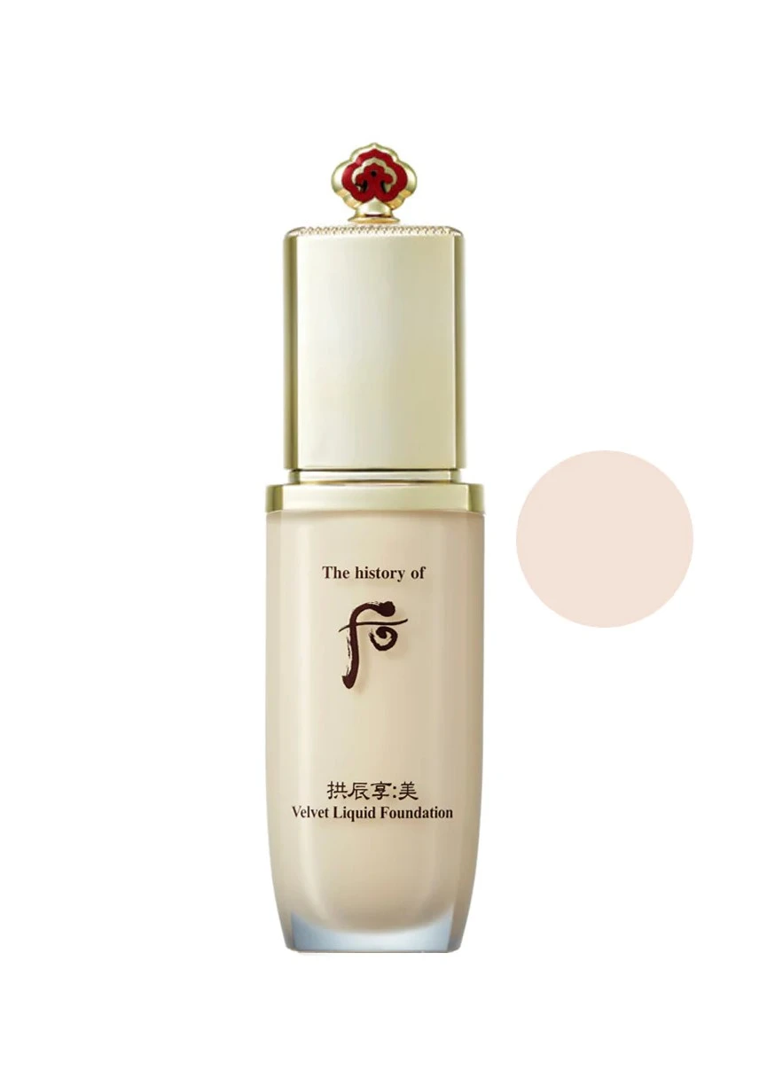 Тональное основание The History of Whoo Velvet Liquid Foundation 21-40 мл (1744876119) - фото 3