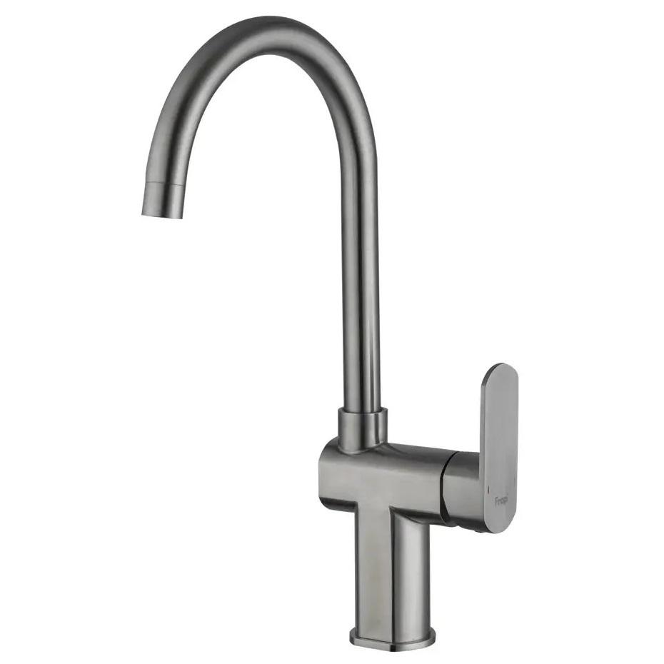 Змішувач для кухні Frap F40805 одноважільний Сатин (171175)