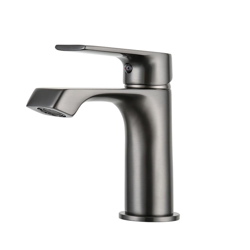 Змішувач для умивальника Frap F1071-9 Збройова сталь (1878818064)