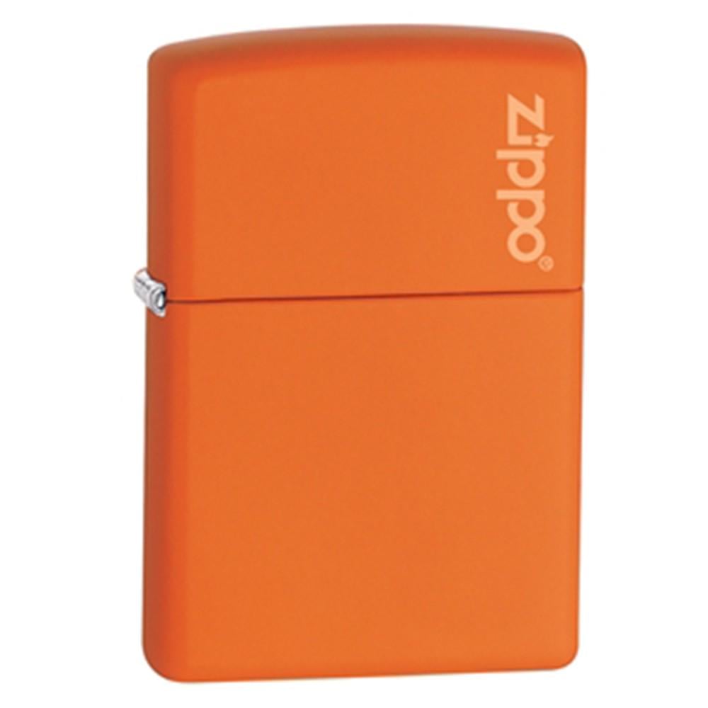 Зажигалка ZIPPO Regular Orange Logo 231 ZL Зажигалка ZIPPO Regular Orange Logo 231 ZL