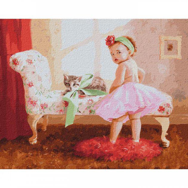 Картина по номерам Идейка Подарок принцессе, 40х50 см (KHO2376)