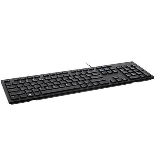 Клавіатура Dell Multimedia Keyboard-KB216 USB Black (580-AHHE) - фото 2