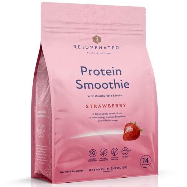 Замінник харчування Rejuvenated Protein Smoothie Strawberry 420 г/14 порцій (24034931)