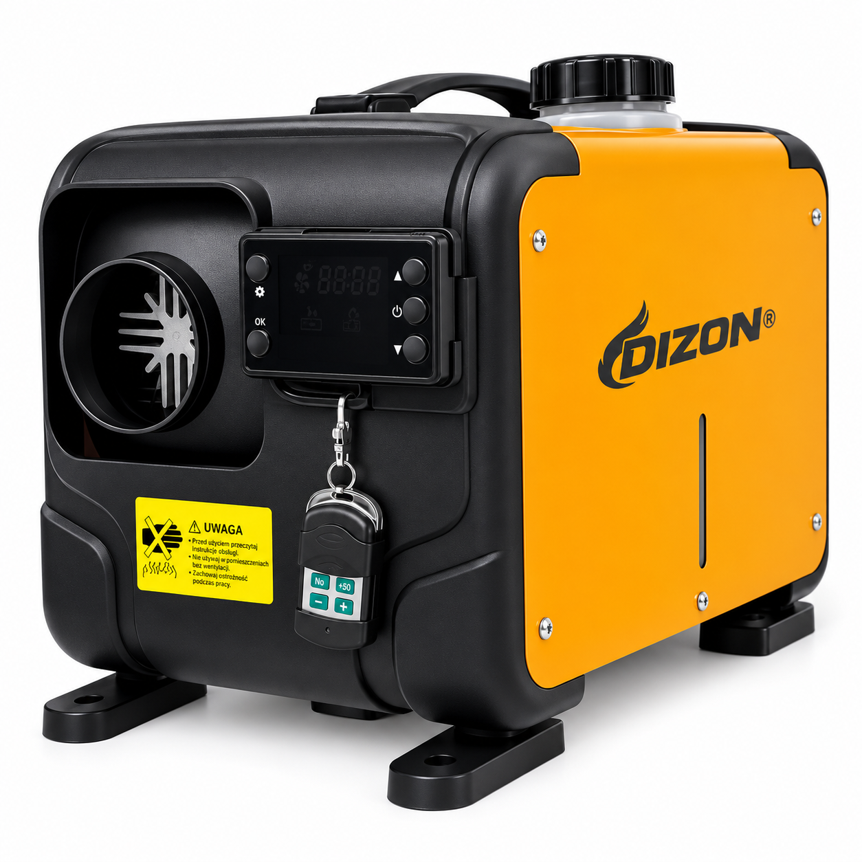 Обогреватель дизельный автономный DIZON Webasto 9 кВт 12-220V с пультом ДК для автомобиля и помещений (G1424)