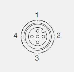 Коннектор M.D. Micro Detectors M12 осевой 4-pin с кабелем ПВХ 5 м (CD12M/0B-050A1) - фото 5