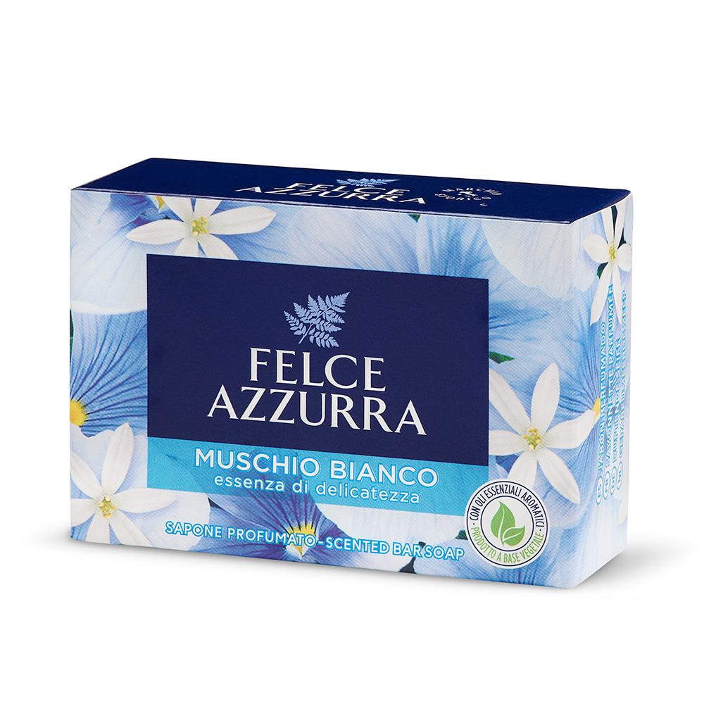 Мило Felce Azzurra Paglieri Sapone Muschio Bianco 100 г (8001280029912)