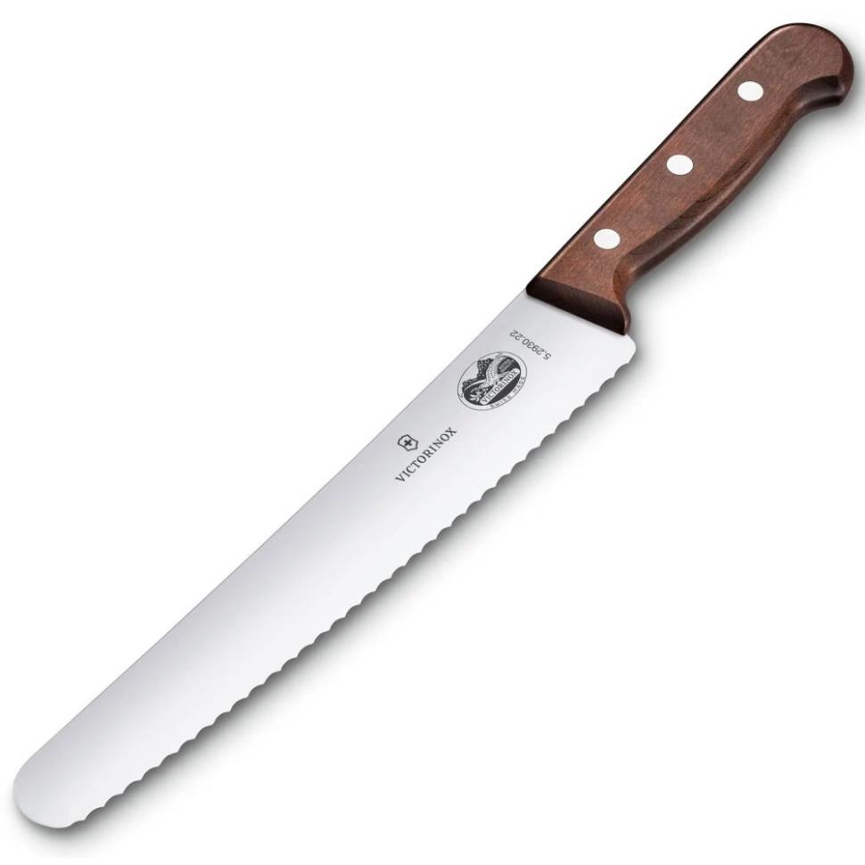 Нож кухонный Victorinox Wood Bread&Pastry 22 см (Vx52930.22G)