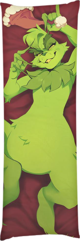 Подушка дакимакура The Grinch 60x180 см (14094457)