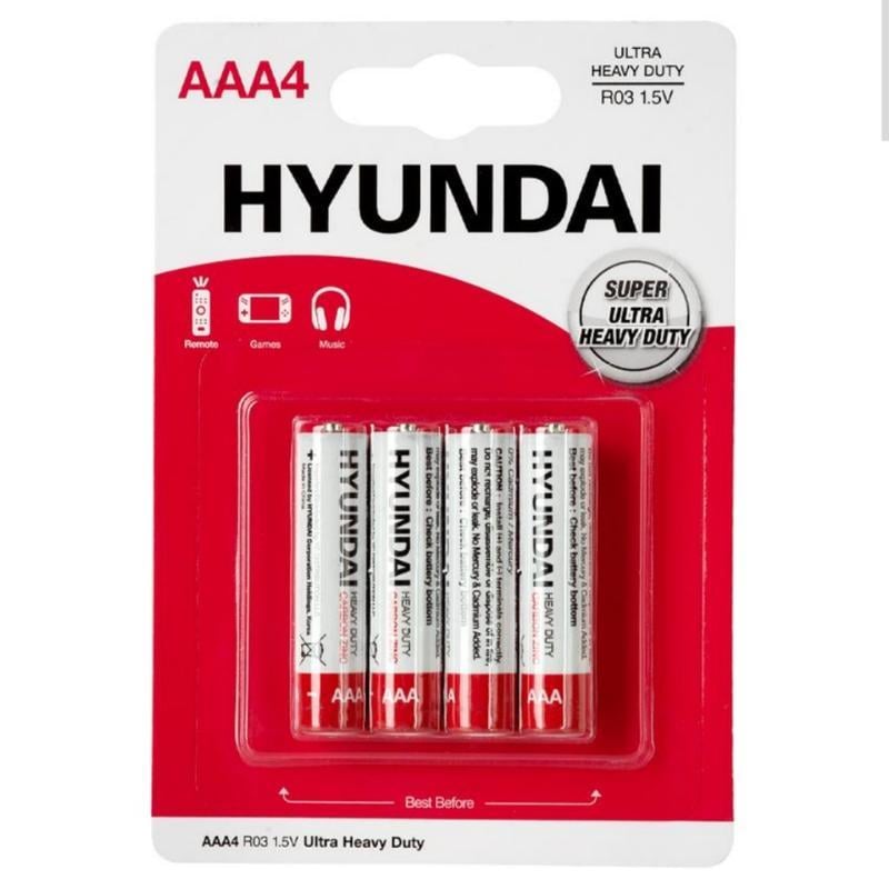 Батарейки HYUNDAI мізинчикові (0521)