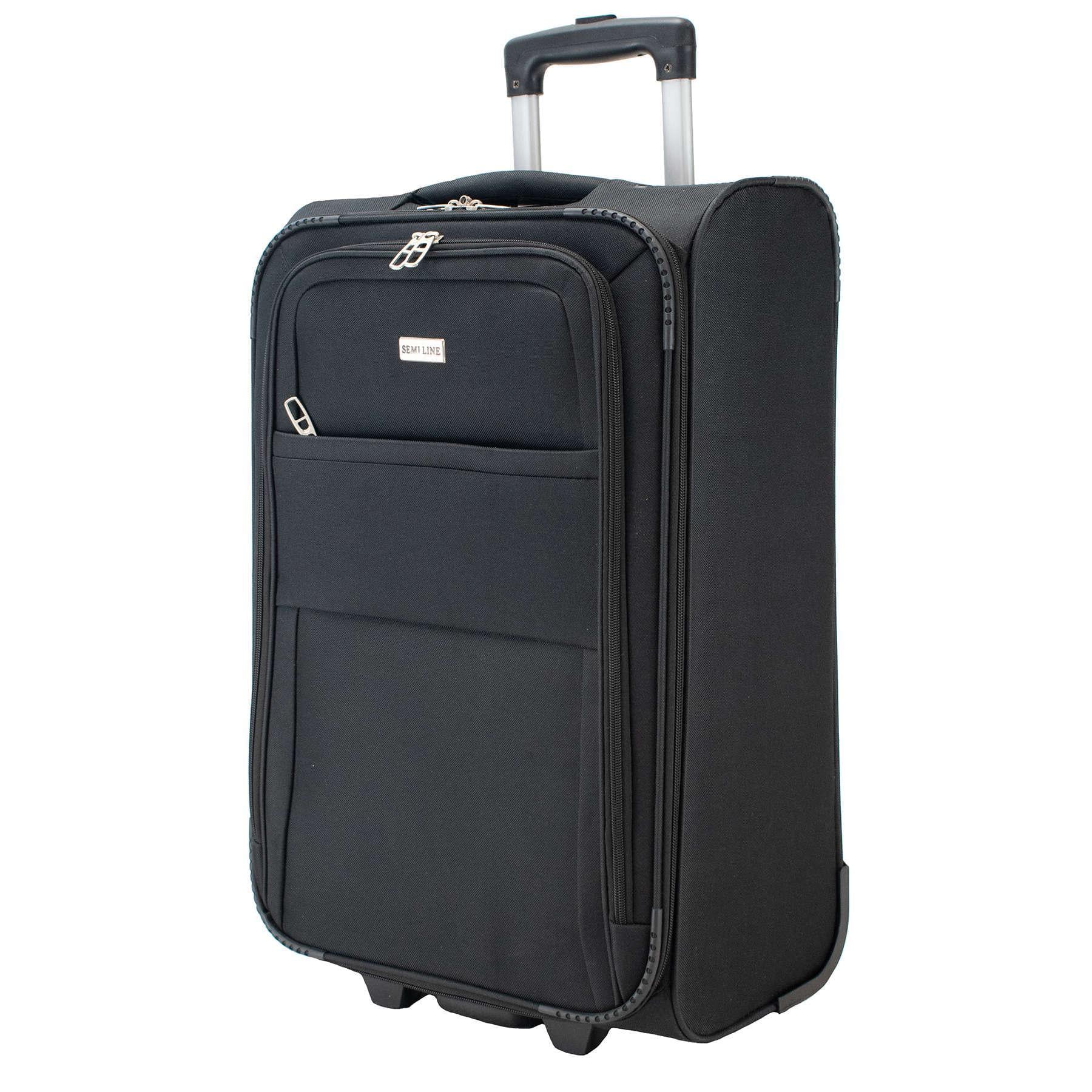 Чемодан SEMI LINE 19" S Black (T5601-1)