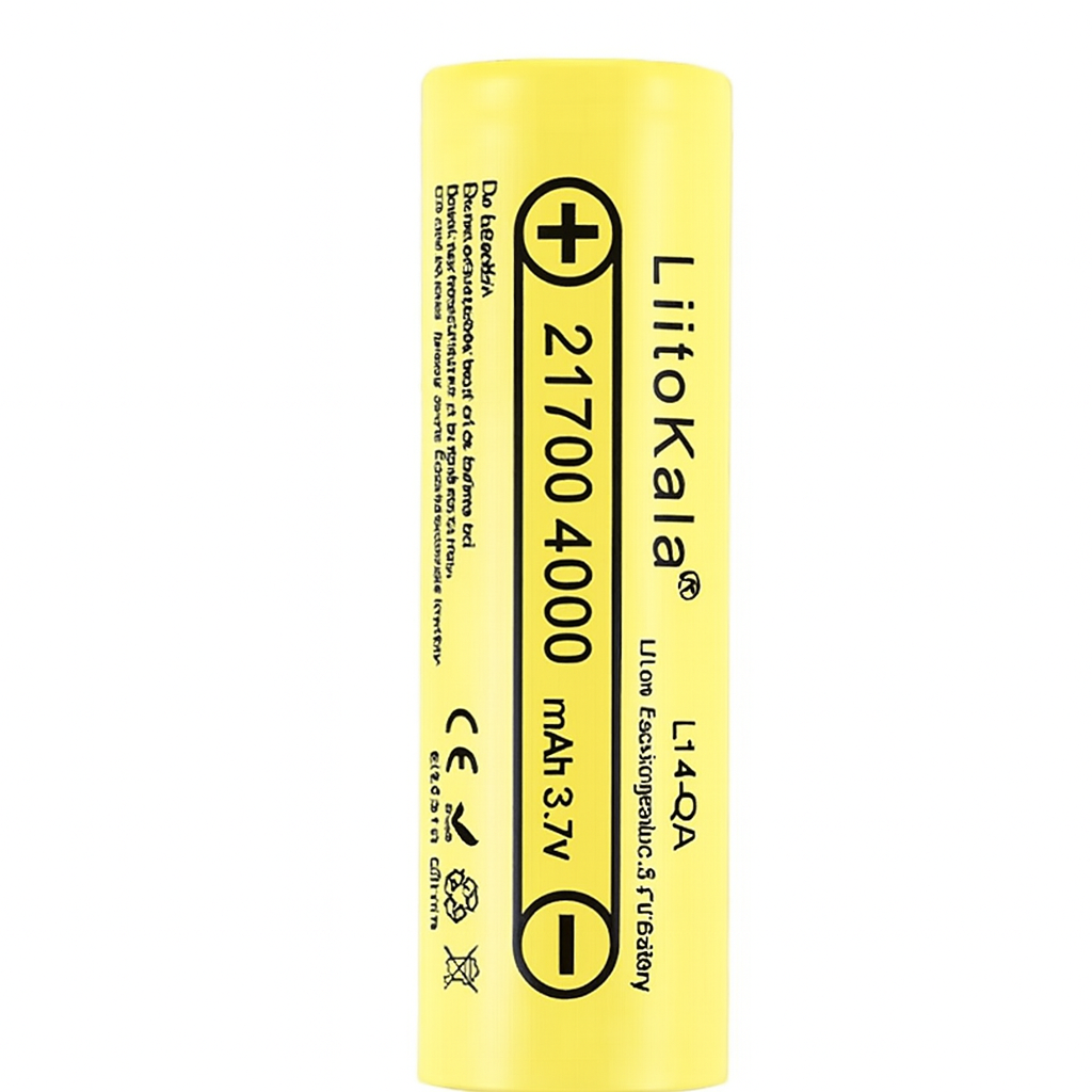 Акумулятор LiitoKala Lii-40A 21700 4000 mAh Жовтий (28868961) - фото 1 Акумулятор LiitoKala Lii-40A 21700 4000 mAh Жовтий (28868961) - фото 1