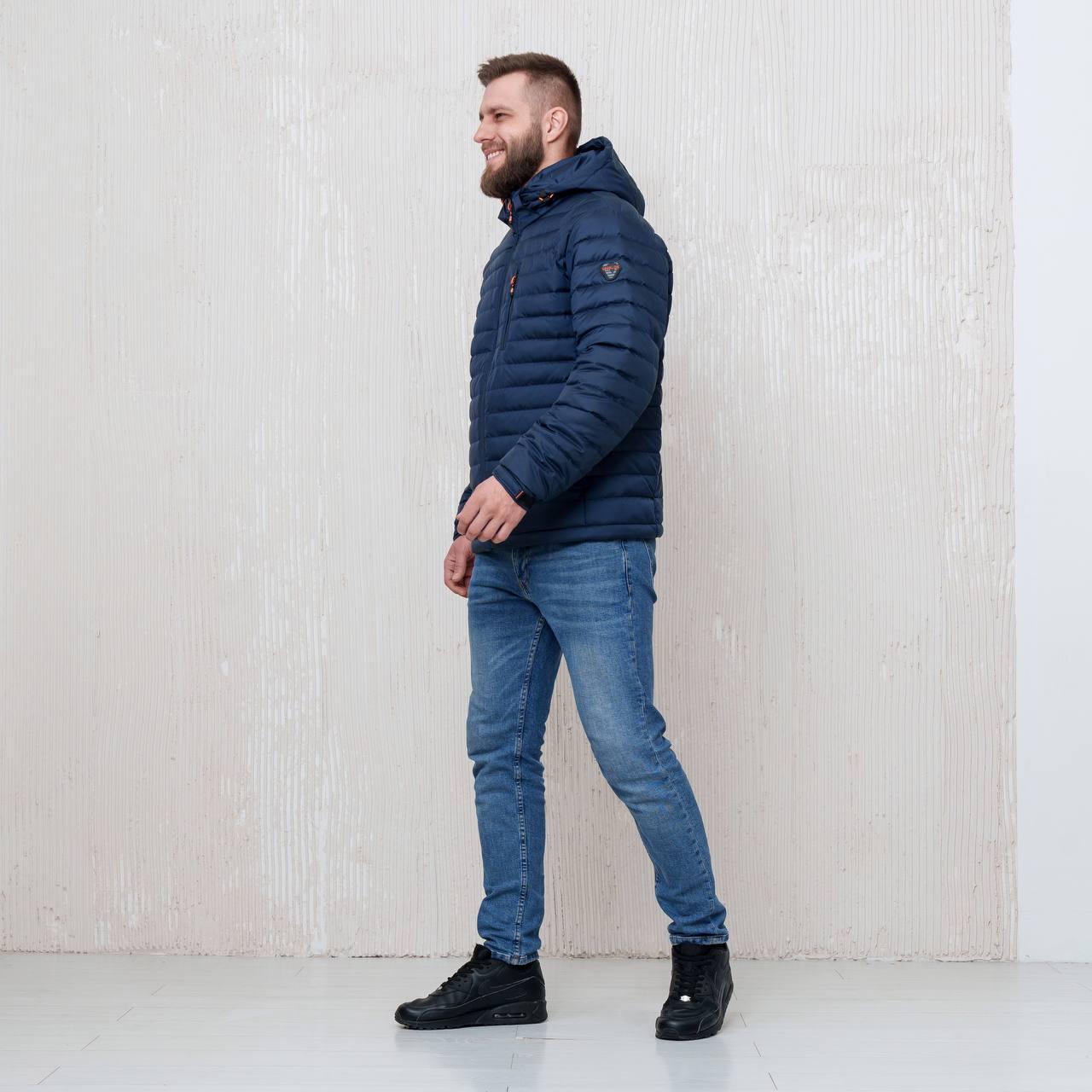 Куртка мужская демисезонная Vavalon 2118-V р. 68 Синий (29109280) - фото 3