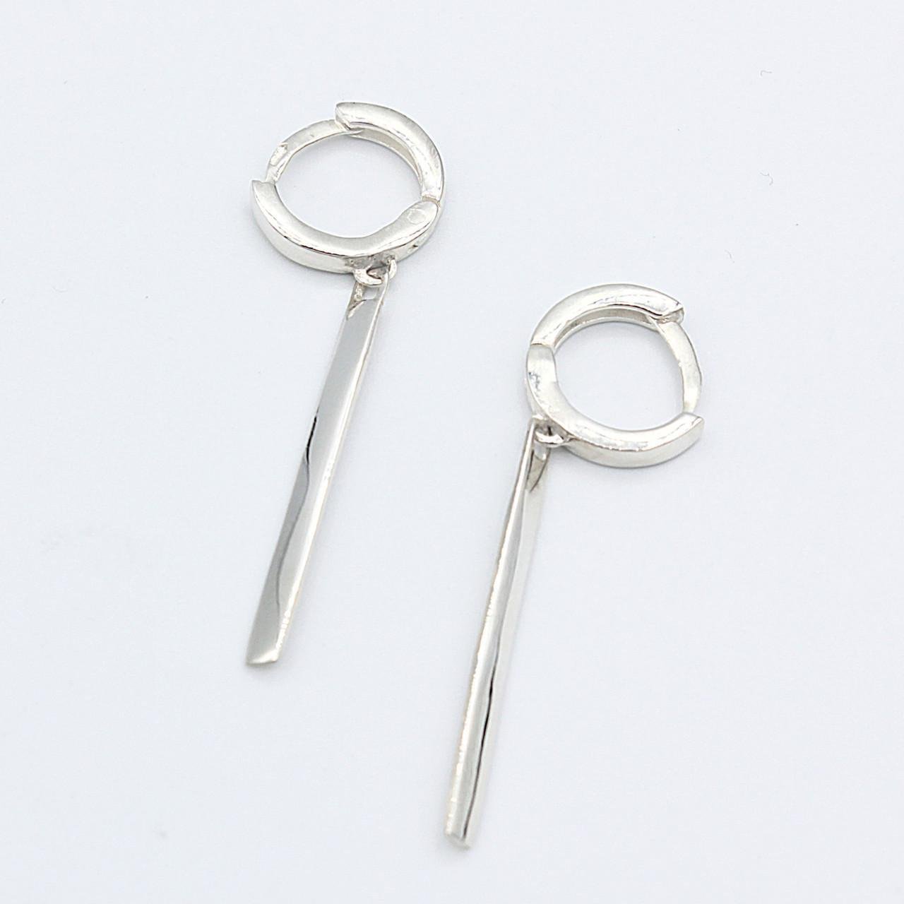 Серебряные серьги Классик