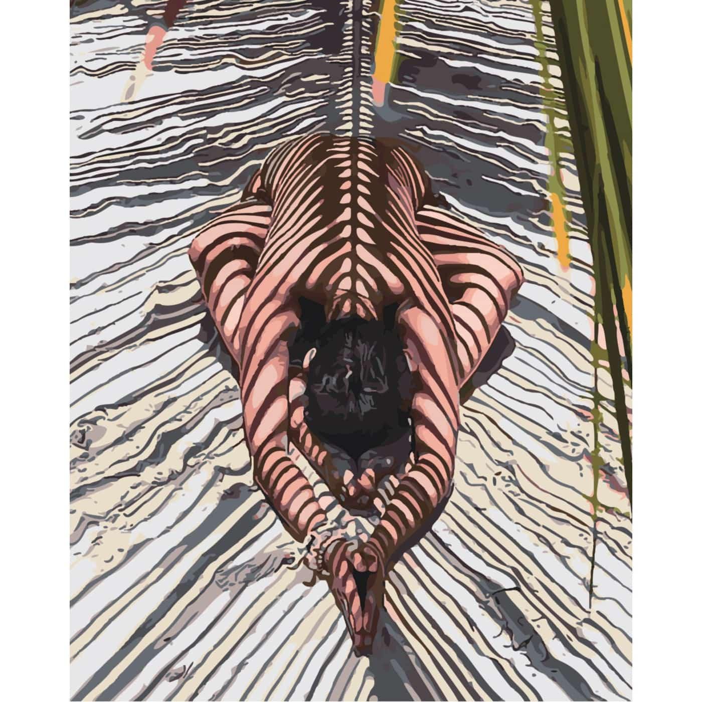 Картина по номерам Strateg Тело в тени 40х50 см (SY6526)