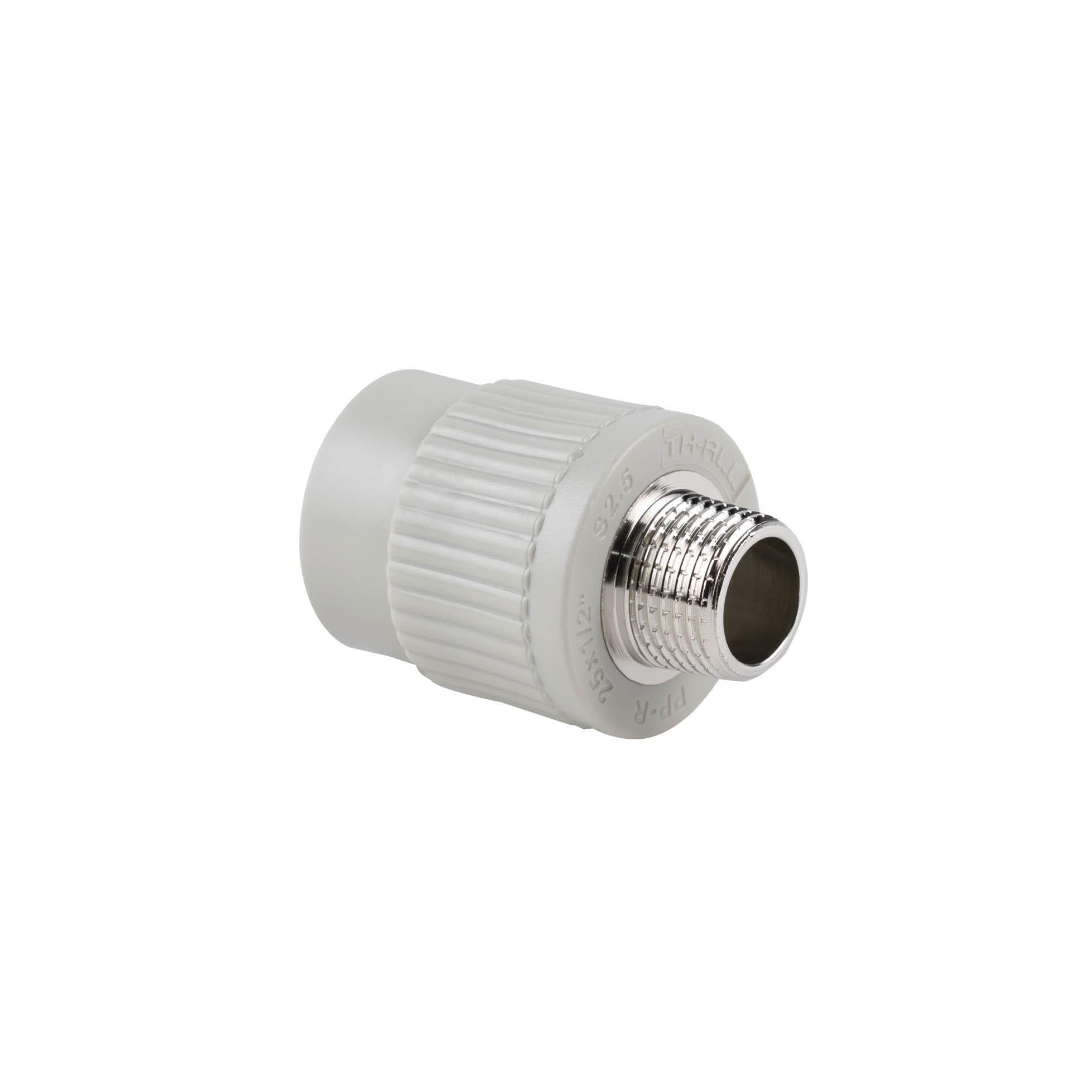 Муфта полипропиленовая Thermo Alliance 25х1/2"Н для полипропиленовых труб Муфта полипропиленовая Thermo Alliance 25х1/2"Н для полипропиленовых труб