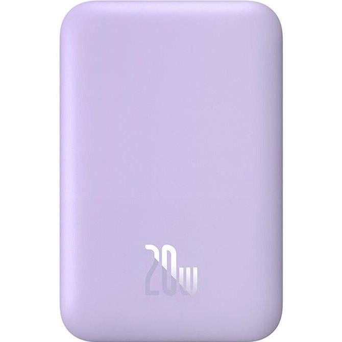 Повербанк BASEUS Magnetic Mini Air 6000 mAh 20W MagSafe Li-pol Purple (P10059002513-00)