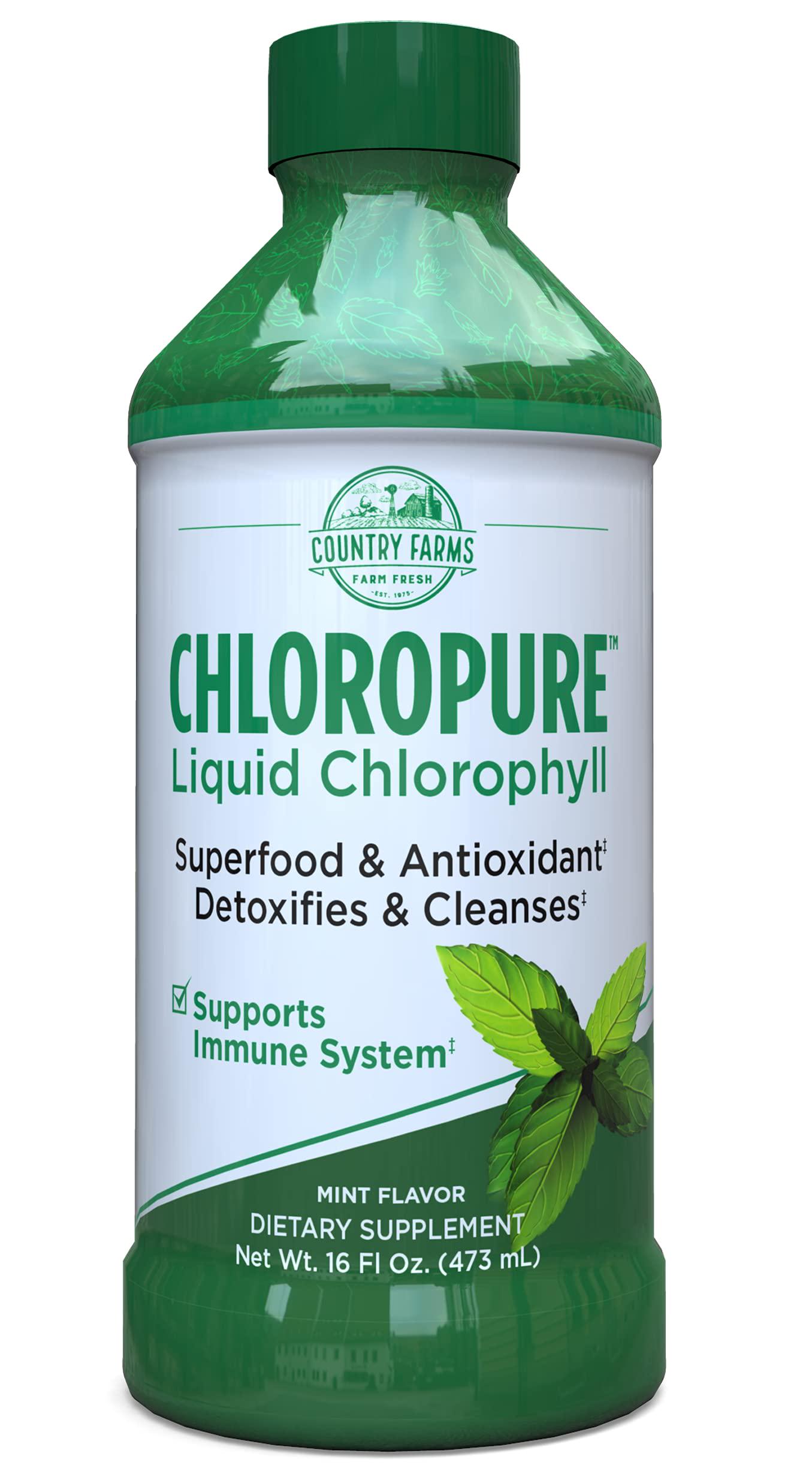 Хлорофилл Country Farm Chloropure Liquid Mint 473 мл (00000036006)
