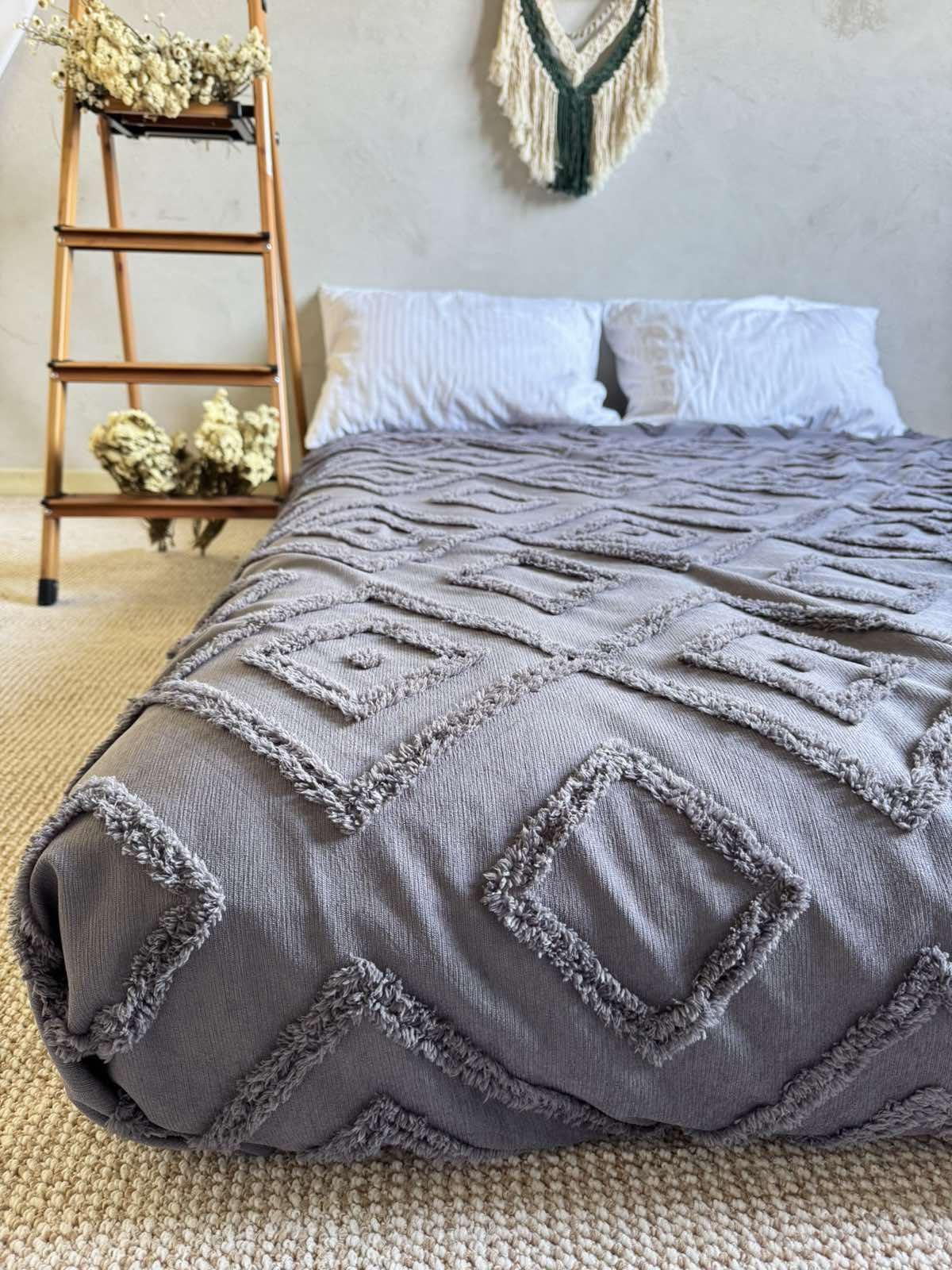 Покрывало ZEINTEX SCANDI 180х230 см Графитовый (25240712) - фото 2