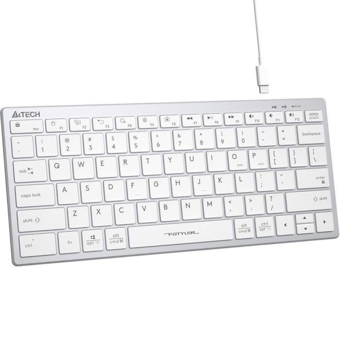 Клавіатура дротова A4Tech FX51 USB White (135649)