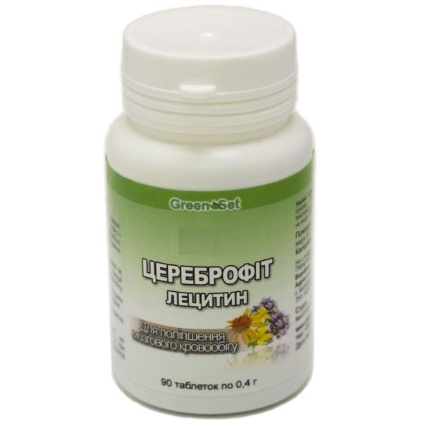 Лецитин Green Set Цереброфит Лецитин 90 табл. (000024049)