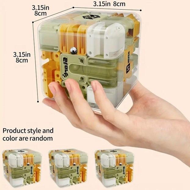 Лабиринт-головоломка 3D в форме куба (MA803) - фото 4 Лабиринт-головоломка 3D в форме куба (MA803) - фото 4