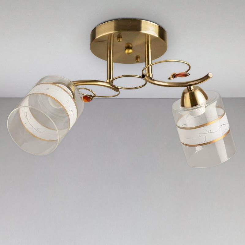 Стельова люстра Light House SH-18179/2 440х440х240 мм Бронзовий Стельова люстра Light House SH-18179/2 440х440х240 мм Бронзовий