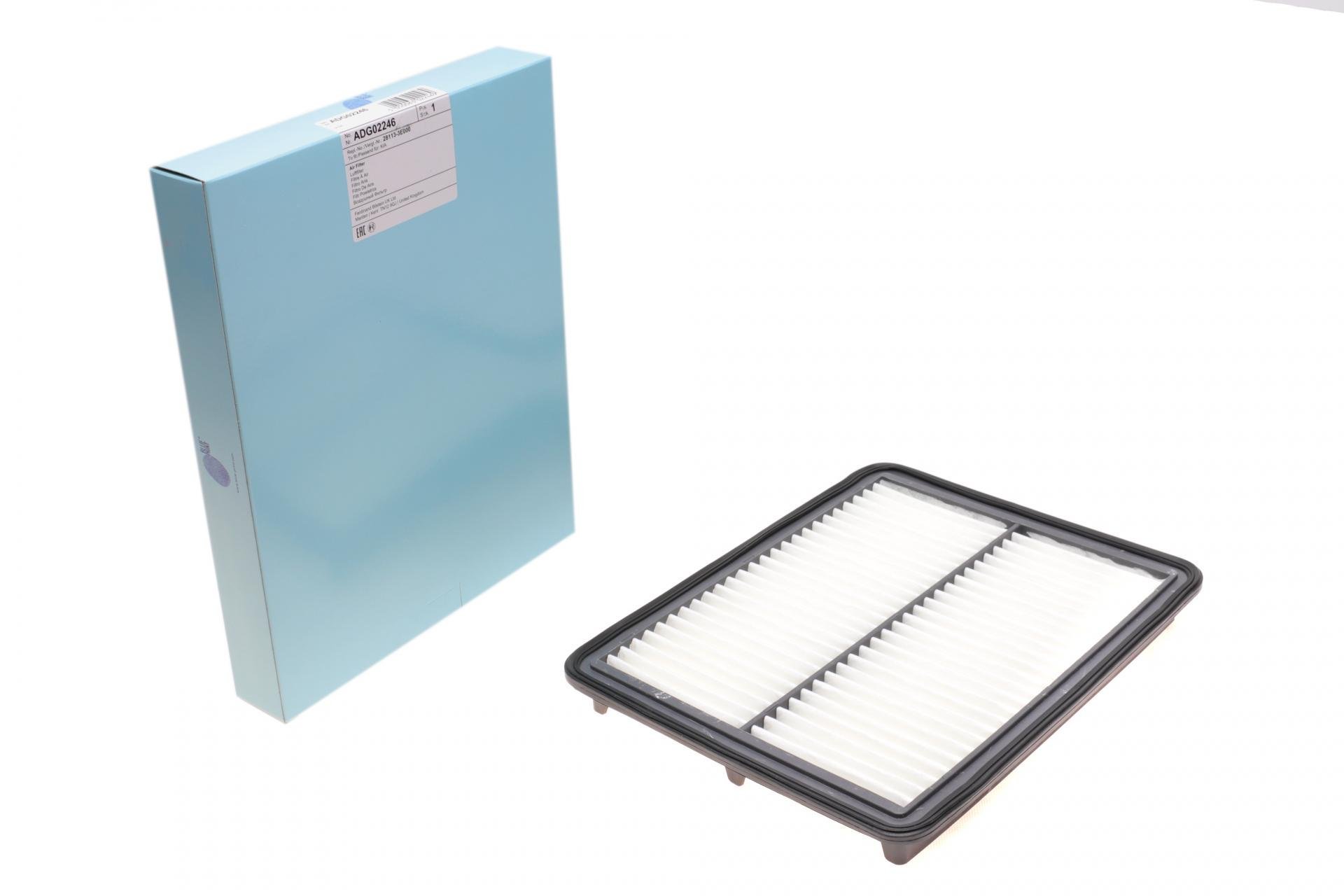 Фильтр воздушный BLUE PRINT для Kia Sorento 2,4i/2,5CRDi/3,5i V6 02- (ADG02246)