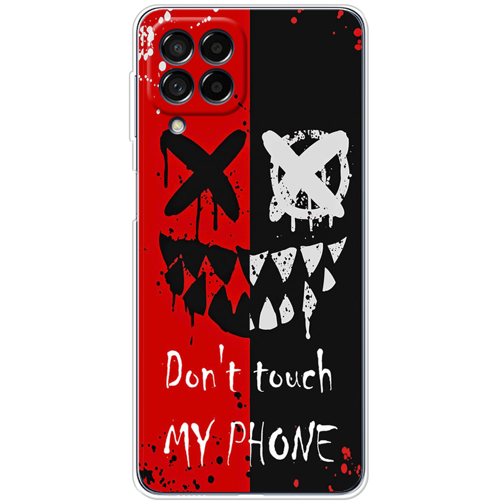 Чехол BoxFace Samsung Galaxy M53 5G (M536) Bad Smile Прозрачный силикон (44473-up2468-44473)