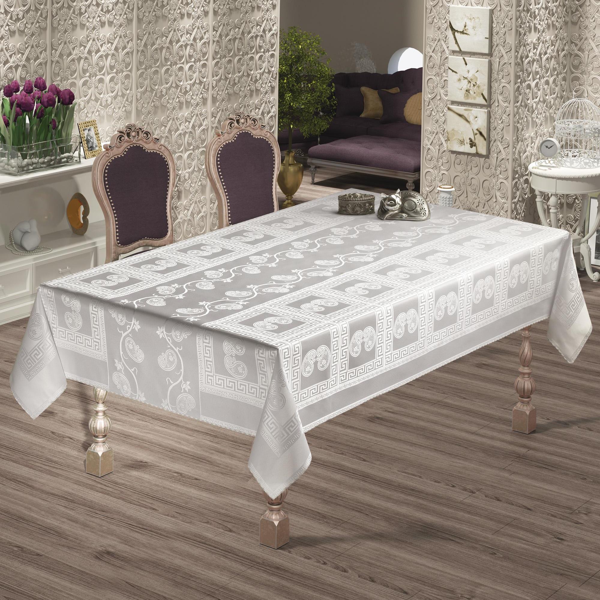 Скатерть Maison Royale 160x300 Cazibe White (01MR28P160300K01)